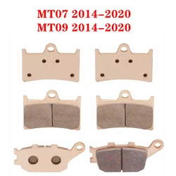 Motorcycle Brake Pads For YAMAHA MT-07 MT07 2014-2020 MT-09 MT09 2014-2020 MT-10 MT10 2016-2021 XSR700 ABS MTM 690-U 2016-2020