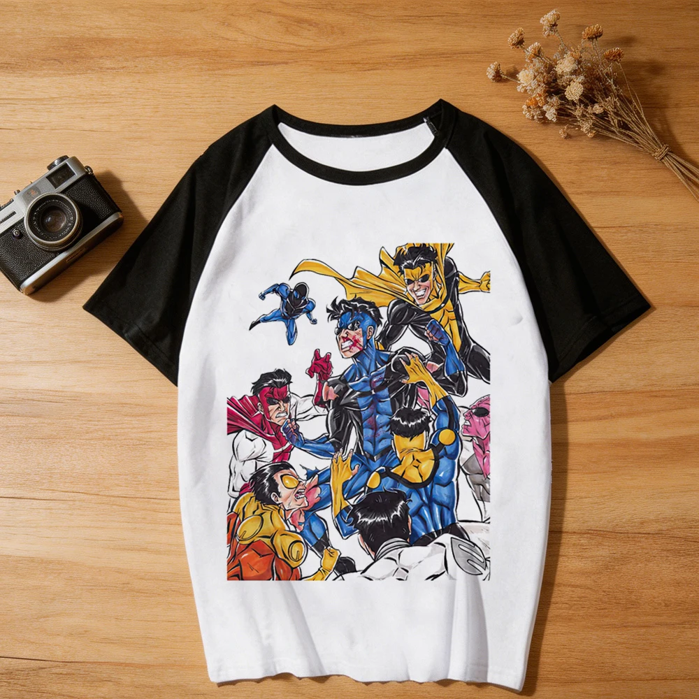 Invincible t-shirt women cute cheap scene  tshirt jojifuku gothic clearance sales aesthetic japan