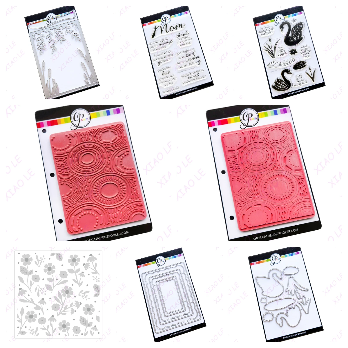 

Metal Cutting Dies Stamps Stencil for Scrapbook Diary Decoration Embossing Template Diy Card Happy Mother's Day Sentiments New