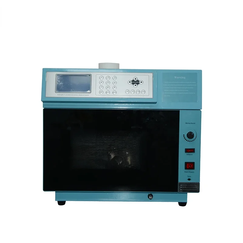 lab pyrolysis microwave chemical reactor