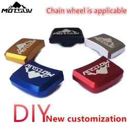 MOTSUV Personalized MTB Road Bicycle, BMX Chainring Wheel, Nail Plate Screw, Bike Crank Set, Nut, MTB Parts, DIY light Parts