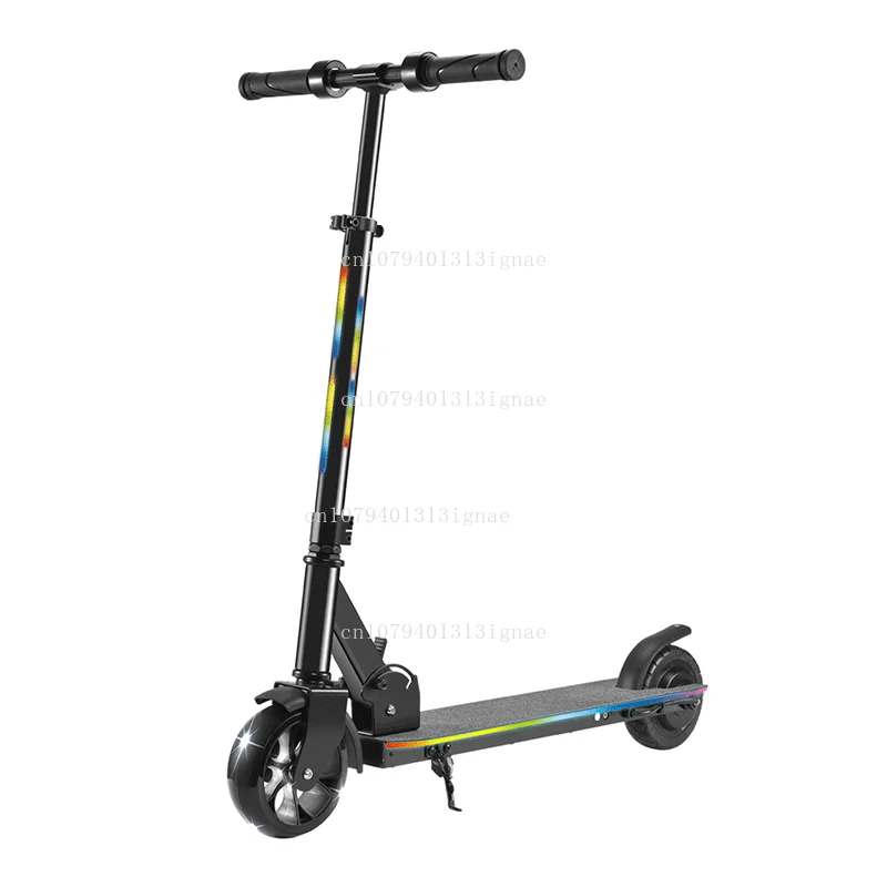 

Best Quality Low Power Electric Scooter 60w 2 Wheel Kick Scooter Children's Toy with Light Emitting Diode Light
