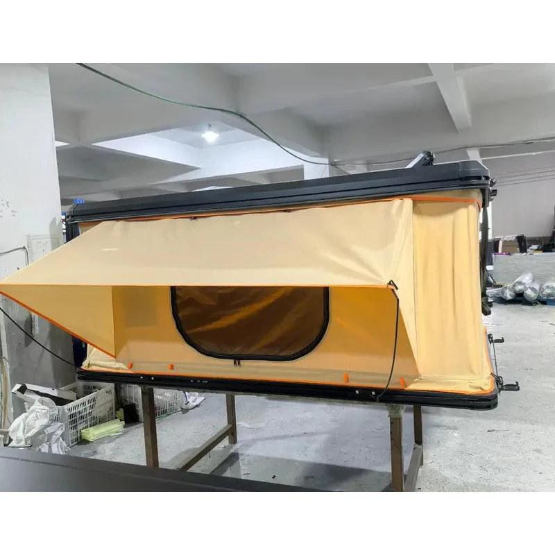Upgrade Automatic Rooftop Tent with 4 Sides Pop-Up Window Waterproof Hard Shell for Camping and Car Roof New Overland Roof Top