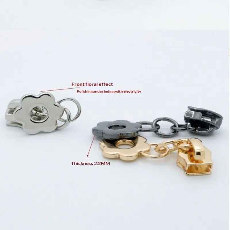 3 5 Size Nylon Zipper Slider Replacement 5pcs Set for Bags Pockets Sewing Easy Fix Zip Head Tailor Supplies