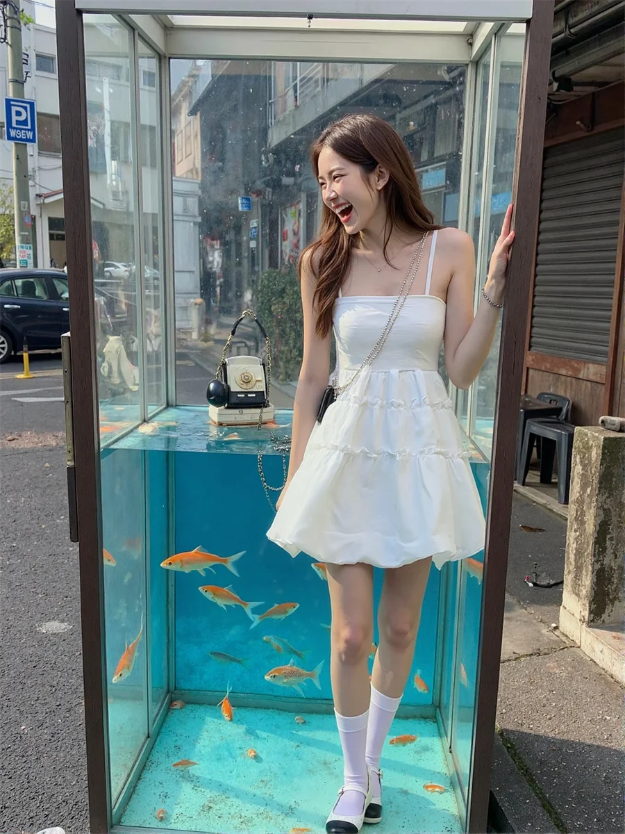 Women'S Short Dress Black Slim Summer Side-Slit High-Slit Splited Splitting Cut-Out Cutout Hollow-Out Holes See-Through Sheer