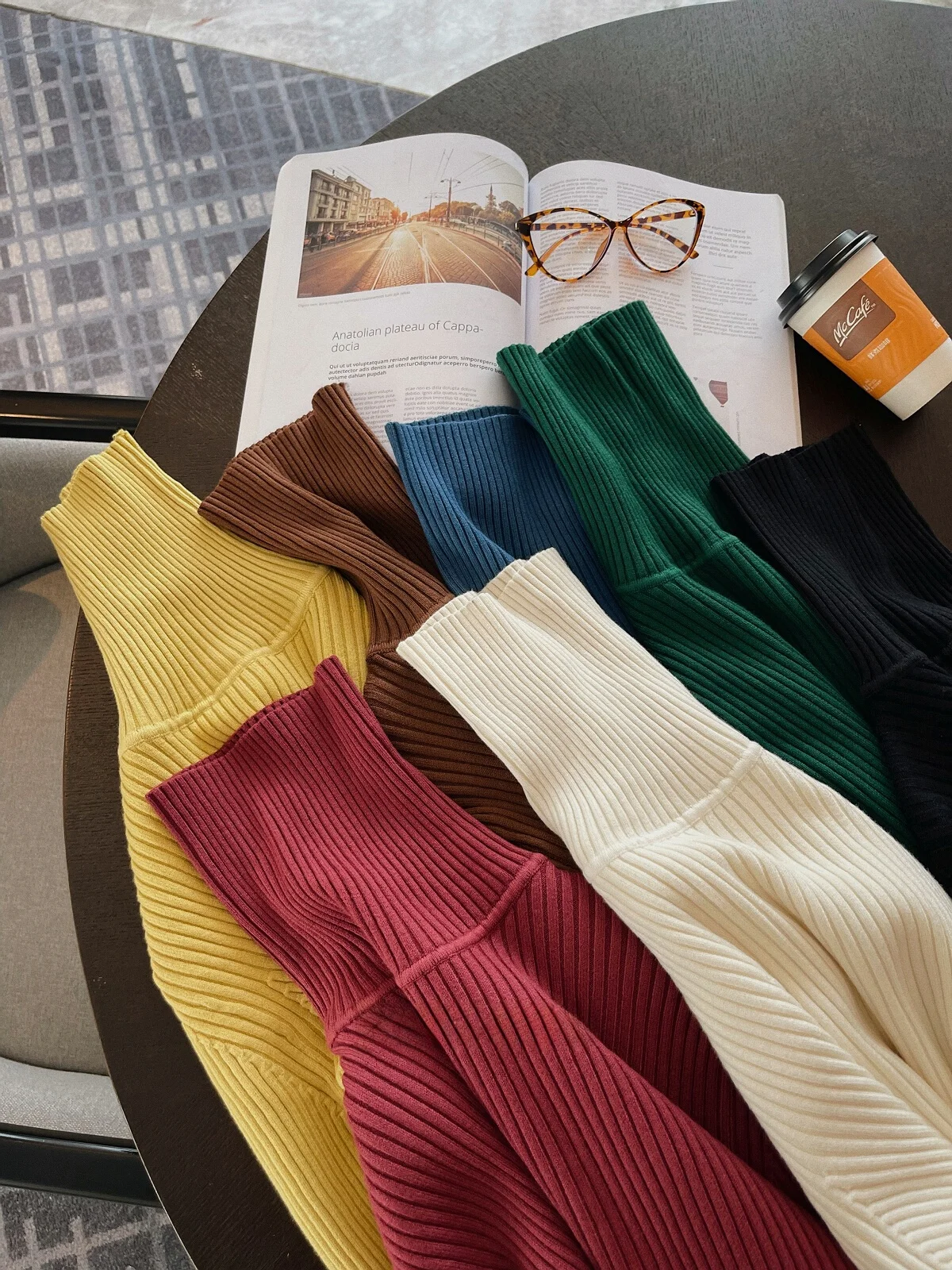 

Женский свитер с высоким воротником, вязаный в рубчик, однотонный, базовый слой, модный, осенне-зимний, новый, для повседневной носки