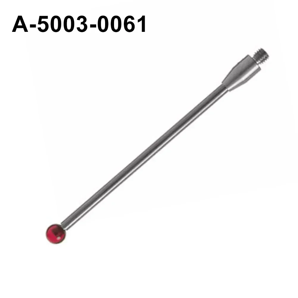 CMM Styli M 3 Thread 4.0mm Ball Tungsten Carbide Stem L50mm For A-5003-0061 Total Length 50mm 2.0mm Rod Diameter CMM Stylus