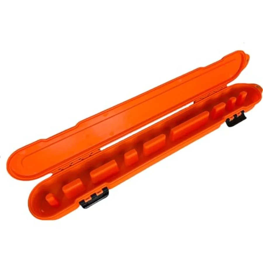 

Chainsaw Chain Storage - Universal Portable Saw Chain Holder Case For all Chains up to 20" Inch Blades - Can Stack 2 Inch Deep,