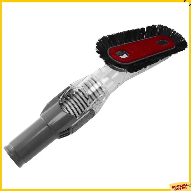 A24P 2X أفضل فرشاة مرنة مضادة للكهرباء الساكنة فرشاة الغبار الناعمة لدايسون Dc49 Dc59 Dc62 V6 Dc52 Dc56 Dc37 Dc45 Dc48 أداة الحساسية