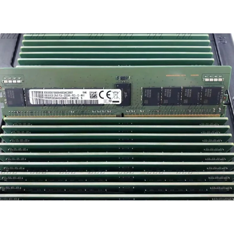 ZZ For Samsung DDR4 32GB 3200MHz RAM ECC Sever Memory PC4-25600 DIMM 2RX8 /2Rx4 288Pin