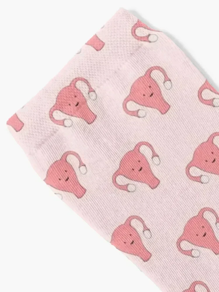 Uterus Series - Happy Womb Day Socks Novelties cotton hiking sports and leisure Girl'S Socks Men's