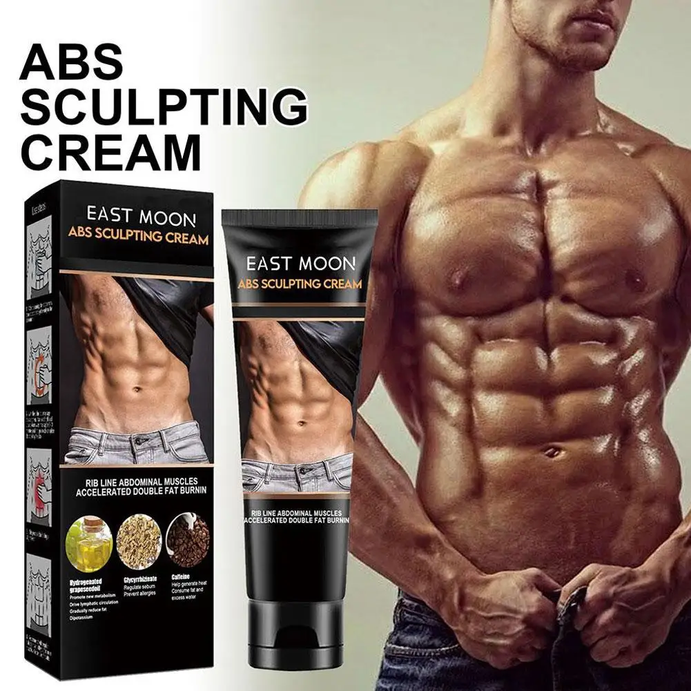 Eight Pack Abdominal Muscles Cream Waist Lines Body Sculpting Cream Fitness Belly Burning Muscle Fat Remove Weight Loss