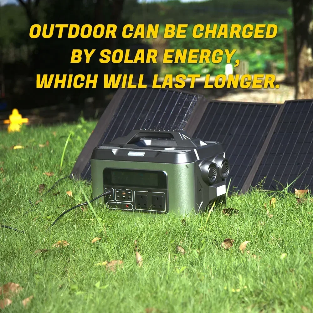 Lipower Solar Energy Storage Generator System Container 2200W Lifepo4 Battery Outdoor Portable Power Station