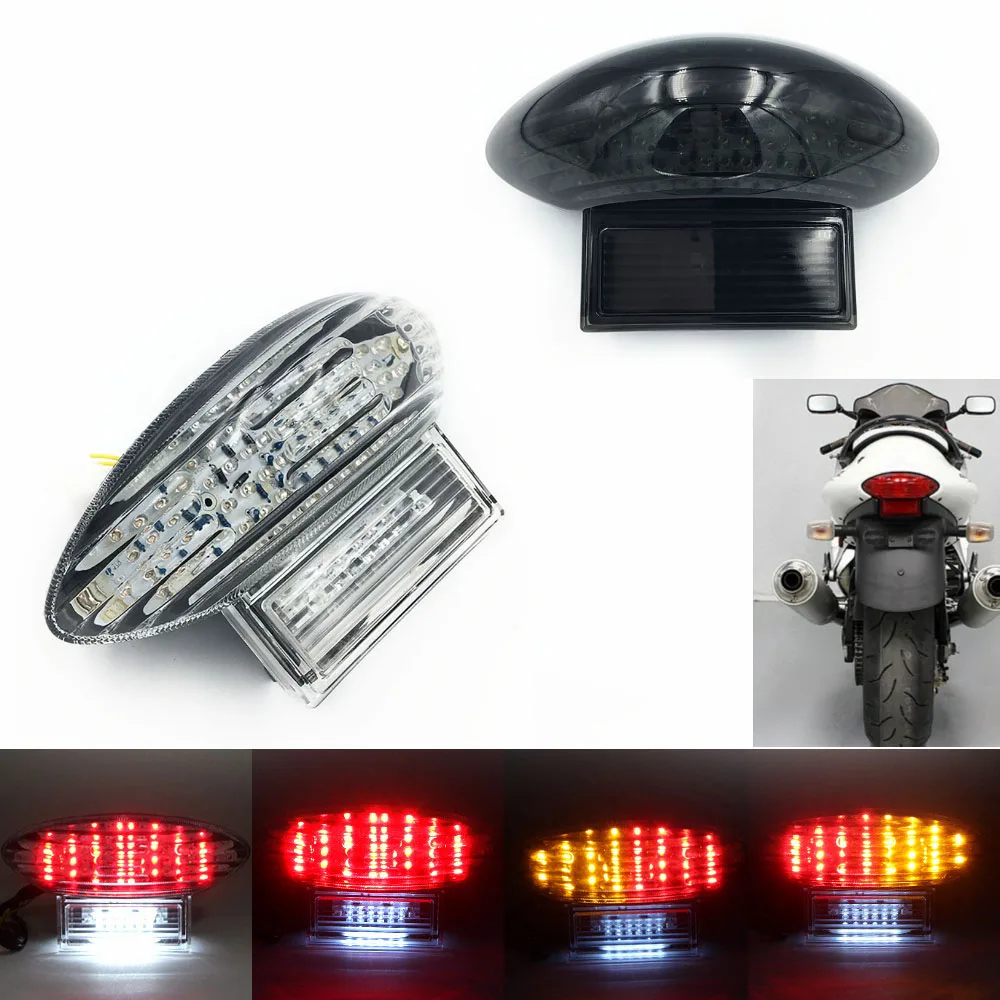 Motorcycles Rear Tail Light Brake Stop Light Turn Signal Lamp For Suzuki Hayabusa GSX1300R 1999 2000 2001 2002 2003 2004-2007 - Image 2