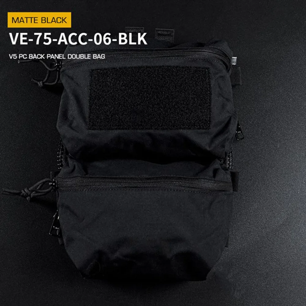 Taktische FCPC V5 Plattenträger-Rückentasche mit Doppelteilen, Mehrzwecktaschen, Westen-Zubehör, Kleinteile-Beutel – Detail 12