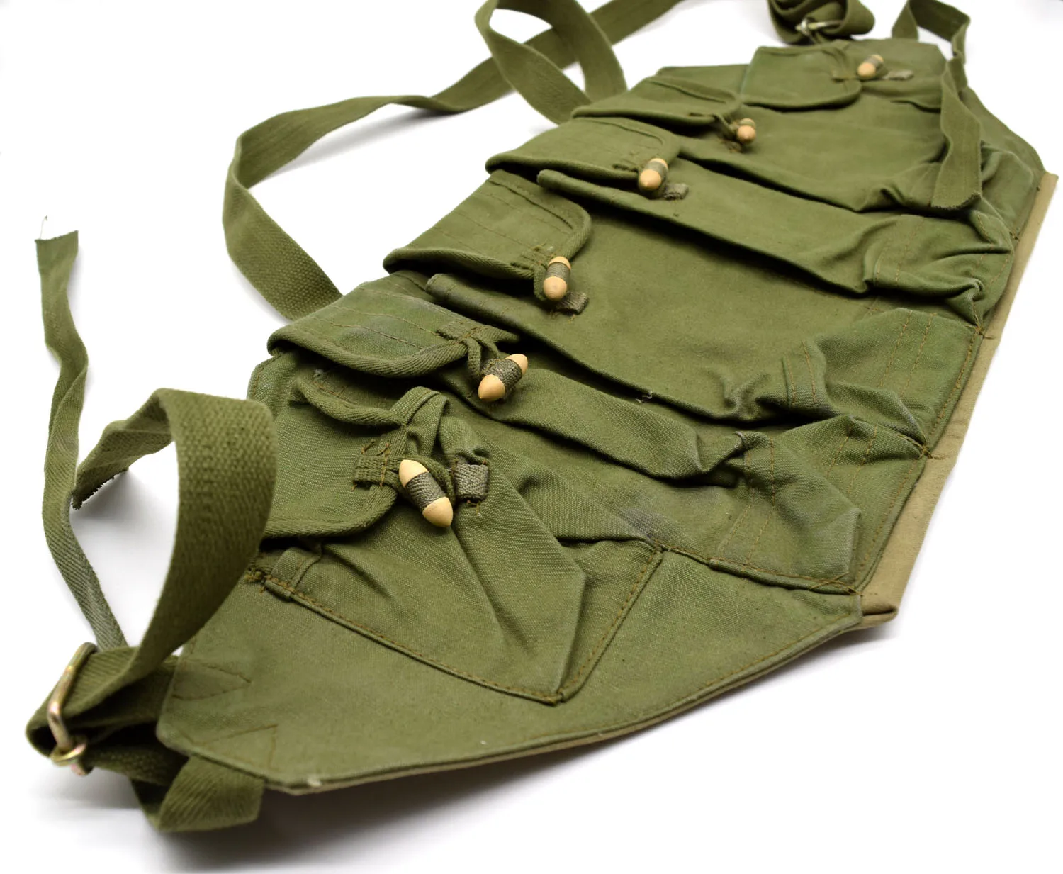 Surplus Chinese Type 81 Chest Rig Ammo Pouch Bandolier AK 47 Pouch