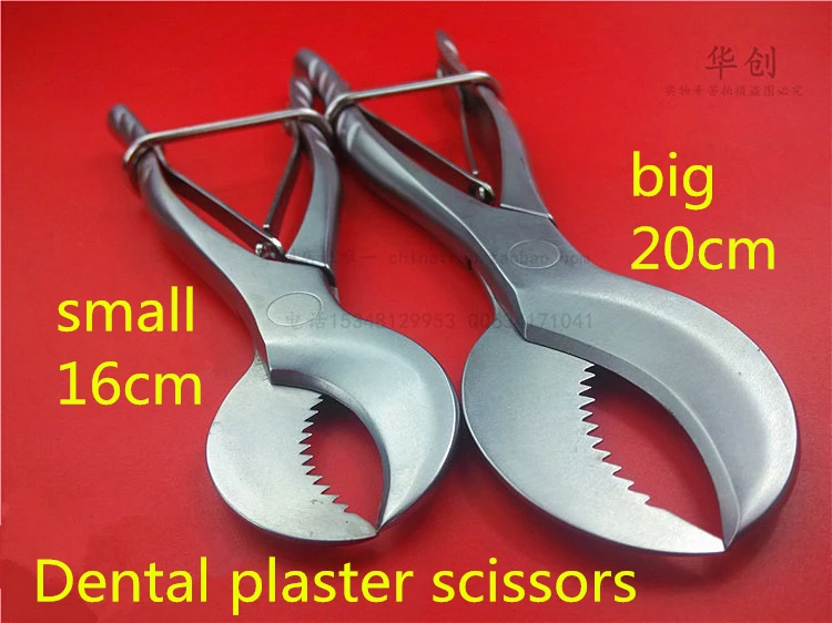 medical orthopedic instrument Dental gypsum plaster scissors shears mechanic pliers stainless steel pliers cutter Plaster saw