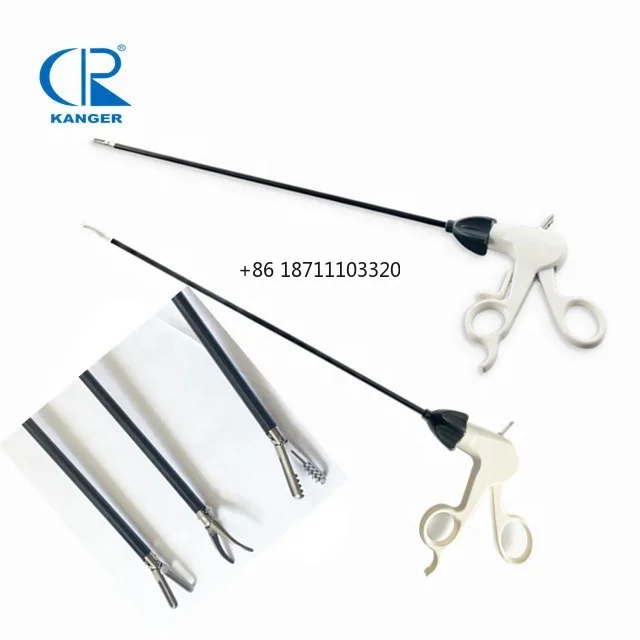 Disposable Laparoscopic Surgical Instruments/Forceps: Maryland Dissector, Fenestrated Grasper, Scissor Curved