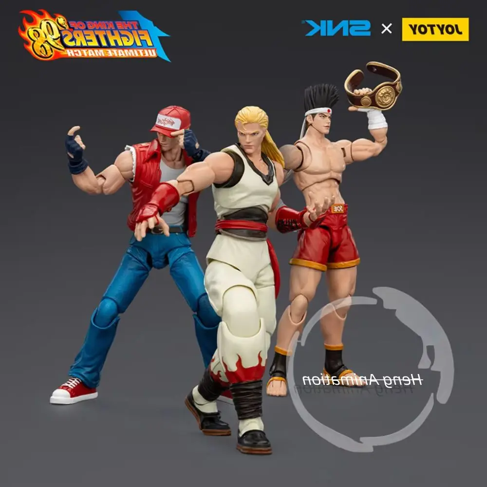 

Предзаказ: JOYTOY Dark Source x SNK The King of Fighters '98 UM Fatal Fury Team Trio, подвижная фигурка 1:18