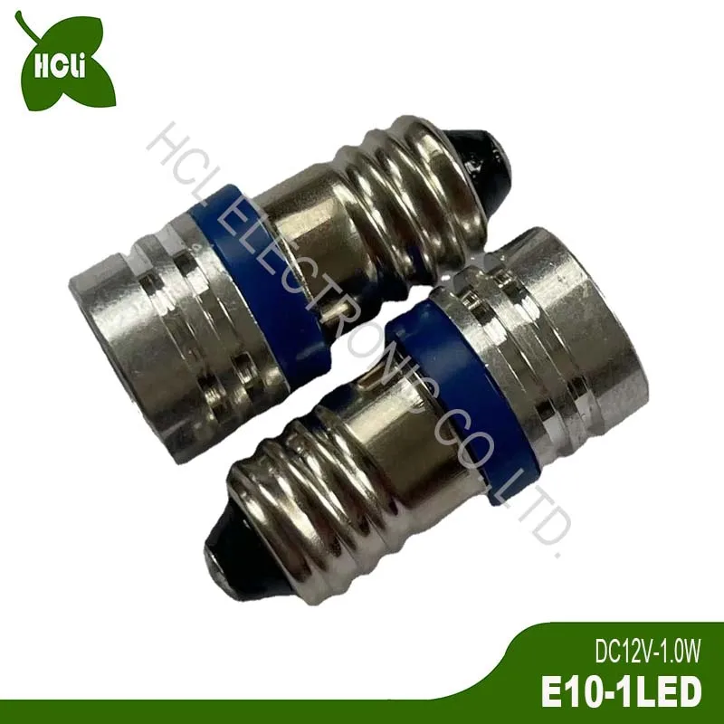 DC3V 5V 6V 12V 24V E10 BA9S BAX9S T4W T11 1815 1895 W5W 194 168 501 T10 Wedge Led Signal Lamp Bulb Light free shipping 10pc/lot