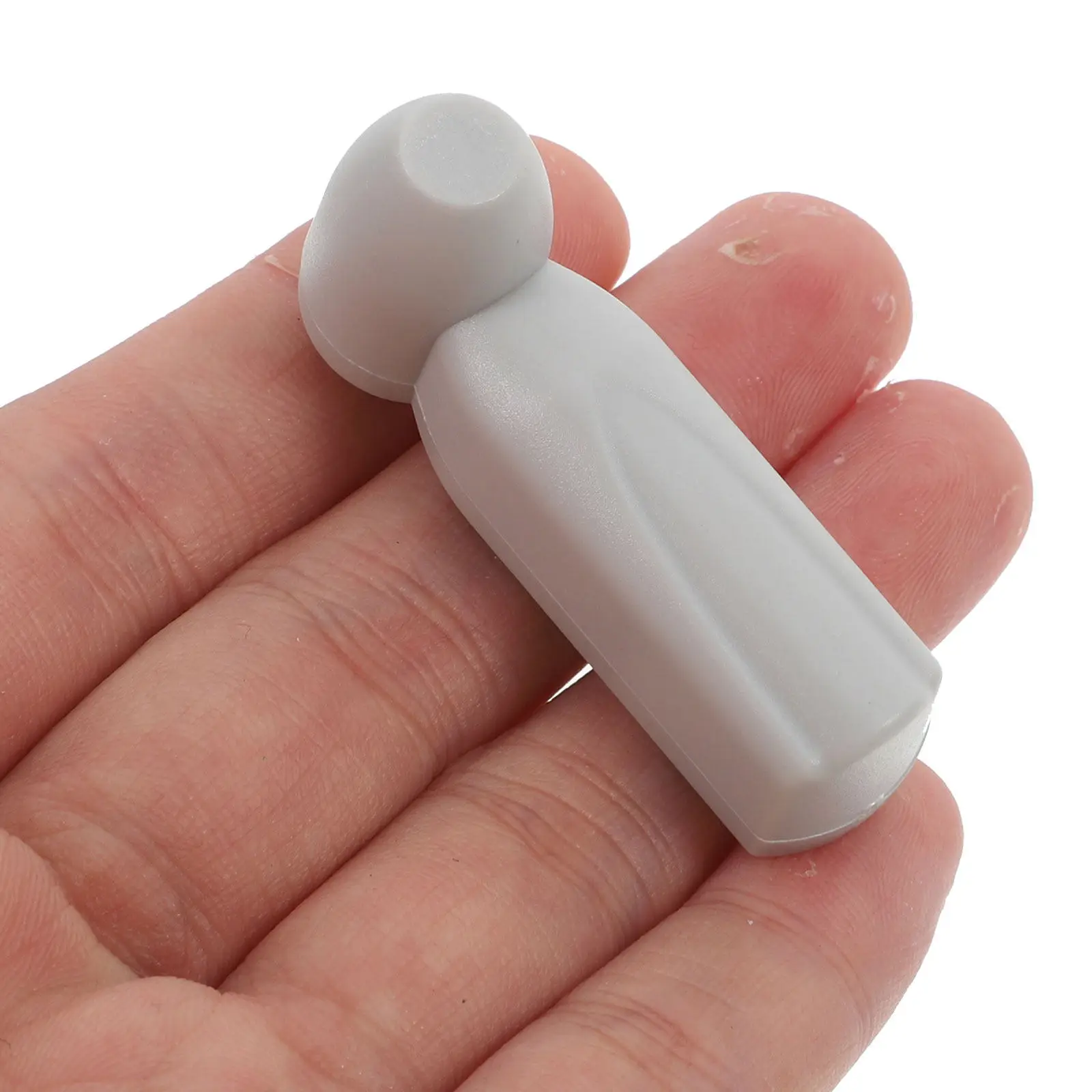 

40Pcs Sound Magnetic Anti-Theft Hard Tags Light Gray Reusable Magnetic Lock Security Tags for Clothing Shoes Hats Retail Theft