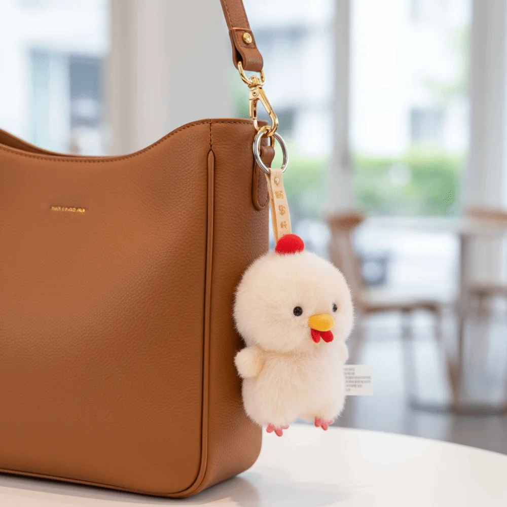 

The Unyielding Chicks Series Owl Keychain Mallard Adorable Chickens Keychain Mini Lightweight Macaw Pendant Backpack Pendant