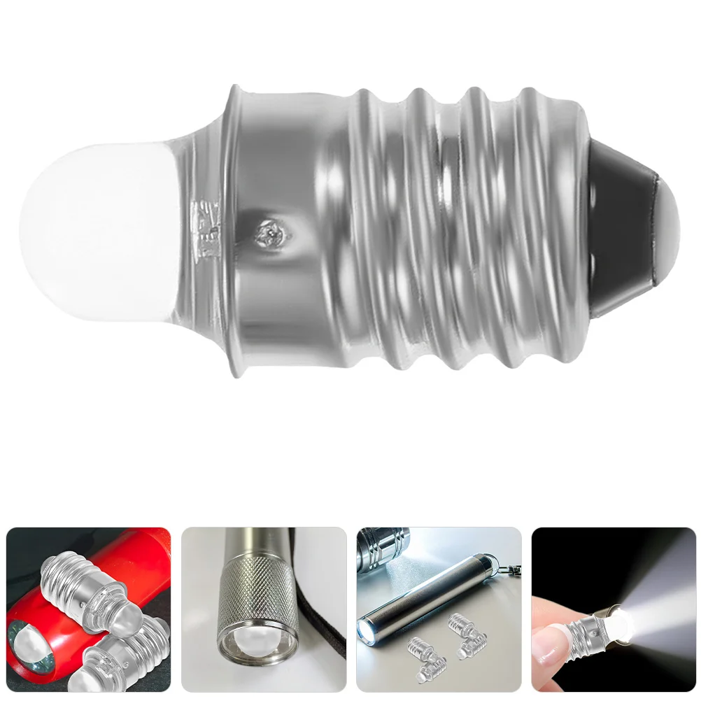 

4 шт. миниатюрных светодиодных лампочек для фонариков, сменные, с сфокусированным лучом, для ночных походов, кемпинга, наружного освещения, миниатюрные светодиодные лампы