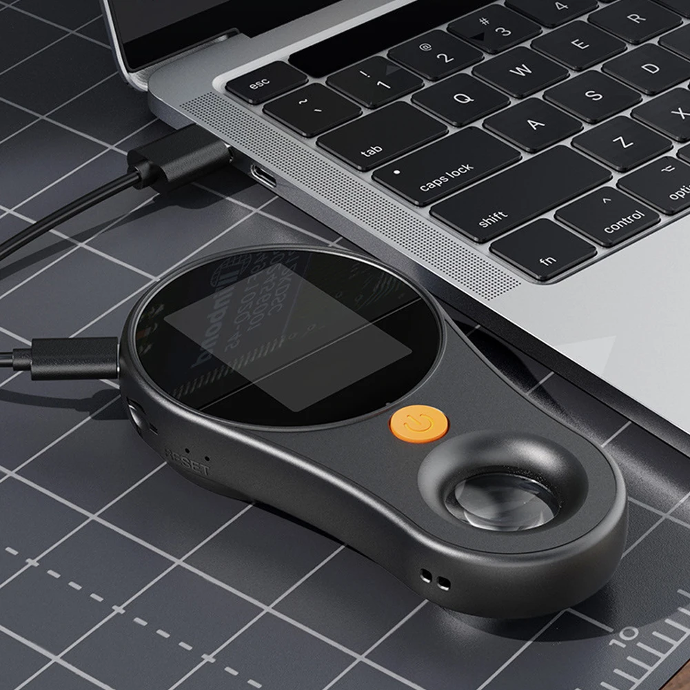 Digital Handheld Microscope 1080P 500X Video Microscope W/Magnifying Glass 8LED For Electronics Coins Jewelry Watch Repair Part