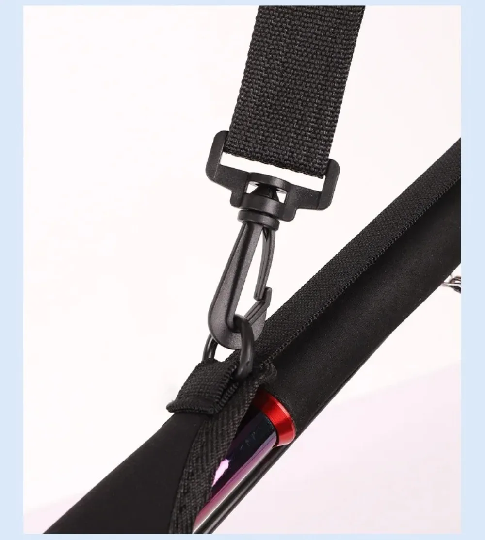 Einstellbare Angelrute Lagerung Tasche Tragbare Angelrute Schulter Gürtel Angelrute Gürtel Schutz Reel Angeln Zubehör – Detail 10