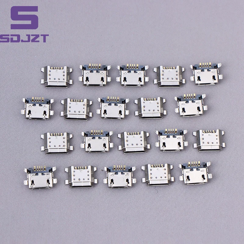 10/20 قطعة ل VIVO Y71 Y75 Y79 Y81S Y83 Y85 S1 Y15 Y12s مايكرو USB شحن ميناء حوض التوصيل موصل شاحن