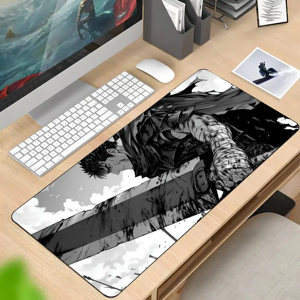 

Berserk Cool Mouse Pad Rubber Antislip Keyboard Pad 40x90cm Mousepad Gaming Accessories XXL Office Computer Mat