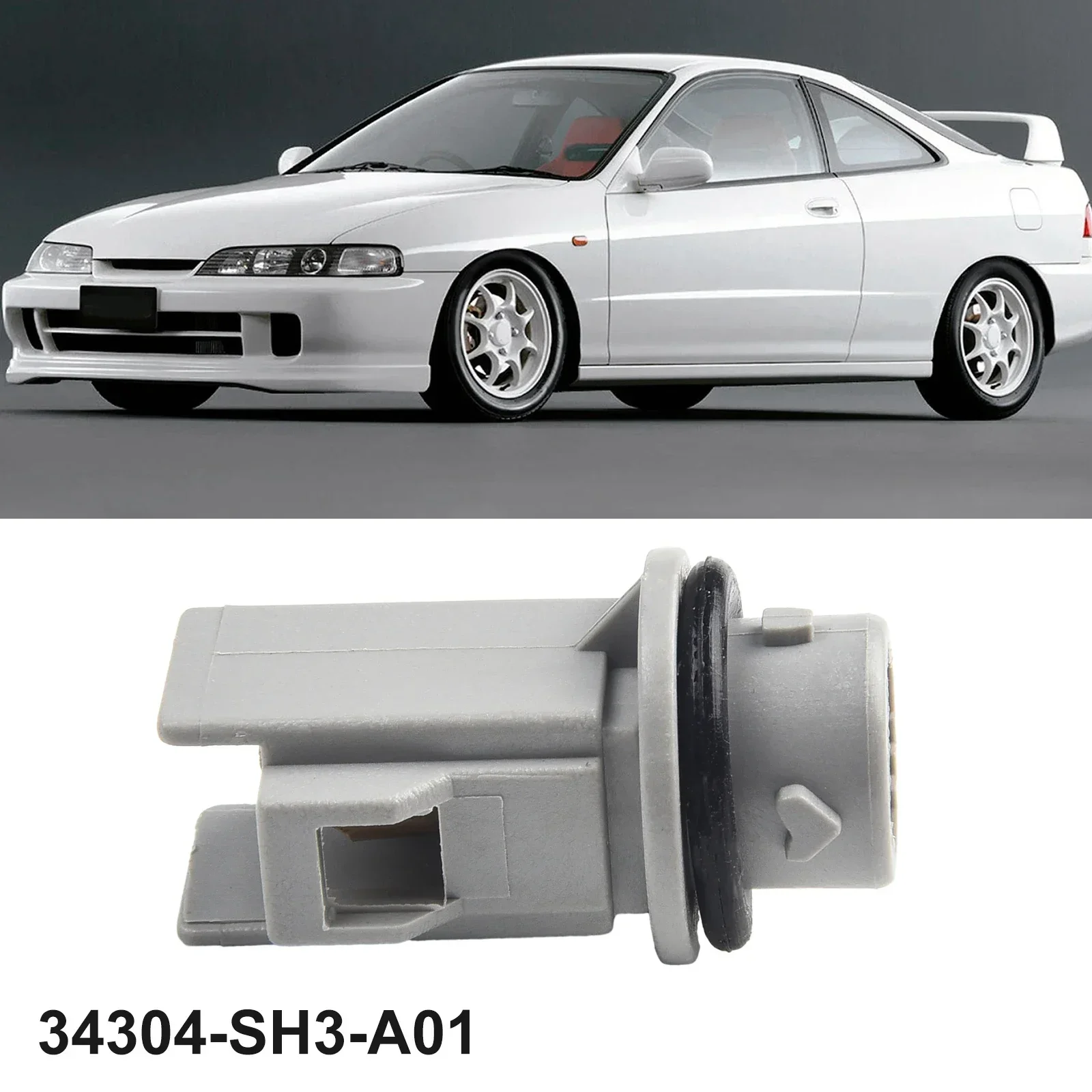 1PCS Auto Turno Segnale di Parcheggio Presa Per Honda Integra 2015-2019 Numero Parte 34304-SH3-A01 Grigio Luce Anteriore presa di ricambio