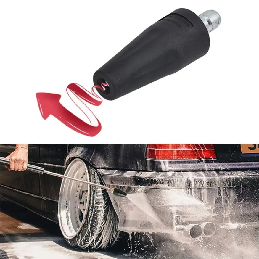 Lotus nozzle high-pressure car washer water gun head 360rotating nozzle Adjustable High Pressure Washer Nozzle Tools Car Washing