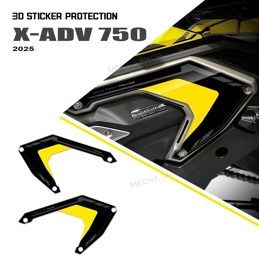 

Наклейка XADV 750 для мотоцикла, 3D эпоксидная наклейка, защита пятки, комплект наклеек для X-ADV 750 2025
