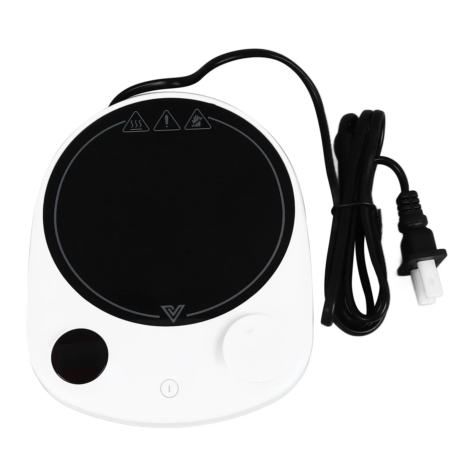 Electric Heating Cup Warmer Constant Temperature Auto Shut Off Milk Coffee Mug Heater White - Image 5
