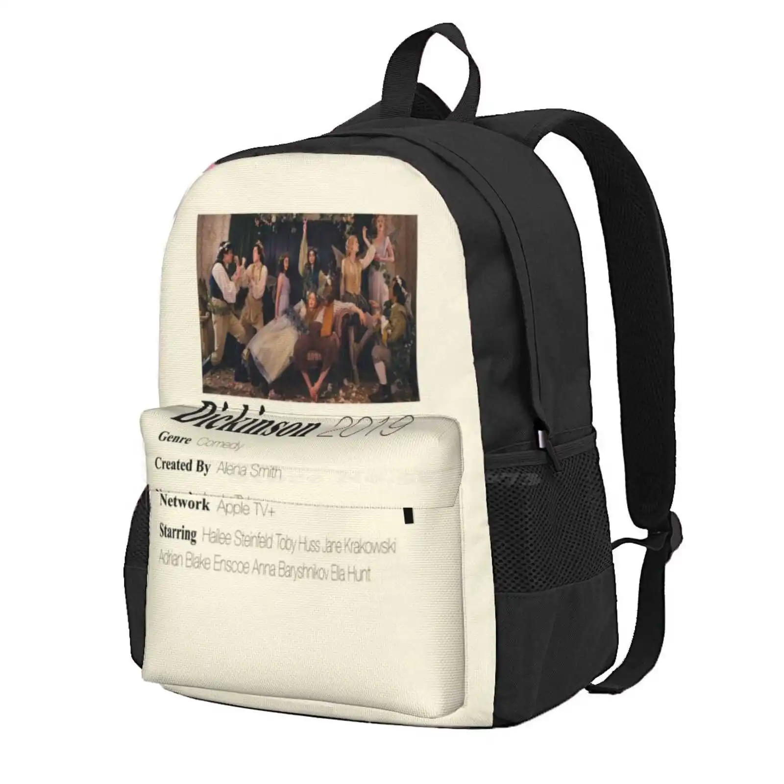 

Dickinson Poster Hot Sale Schoolbag Backpack Fashion Bags Comedy Apple Tv Hailee Steinfeld Toby Huss Jane Krakowski Anna