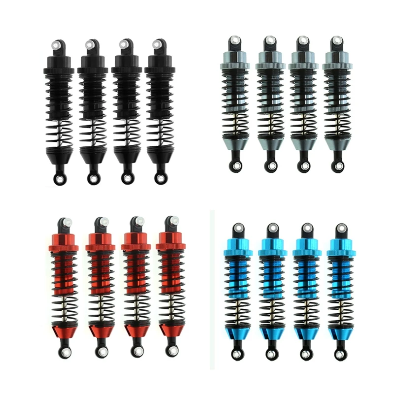 4Pcs 85Mm Metal Shock Absorber Damper For Redcat Gen8 Gen 8 Scout II 1/10 RC Crawler Car Upgrade Parts