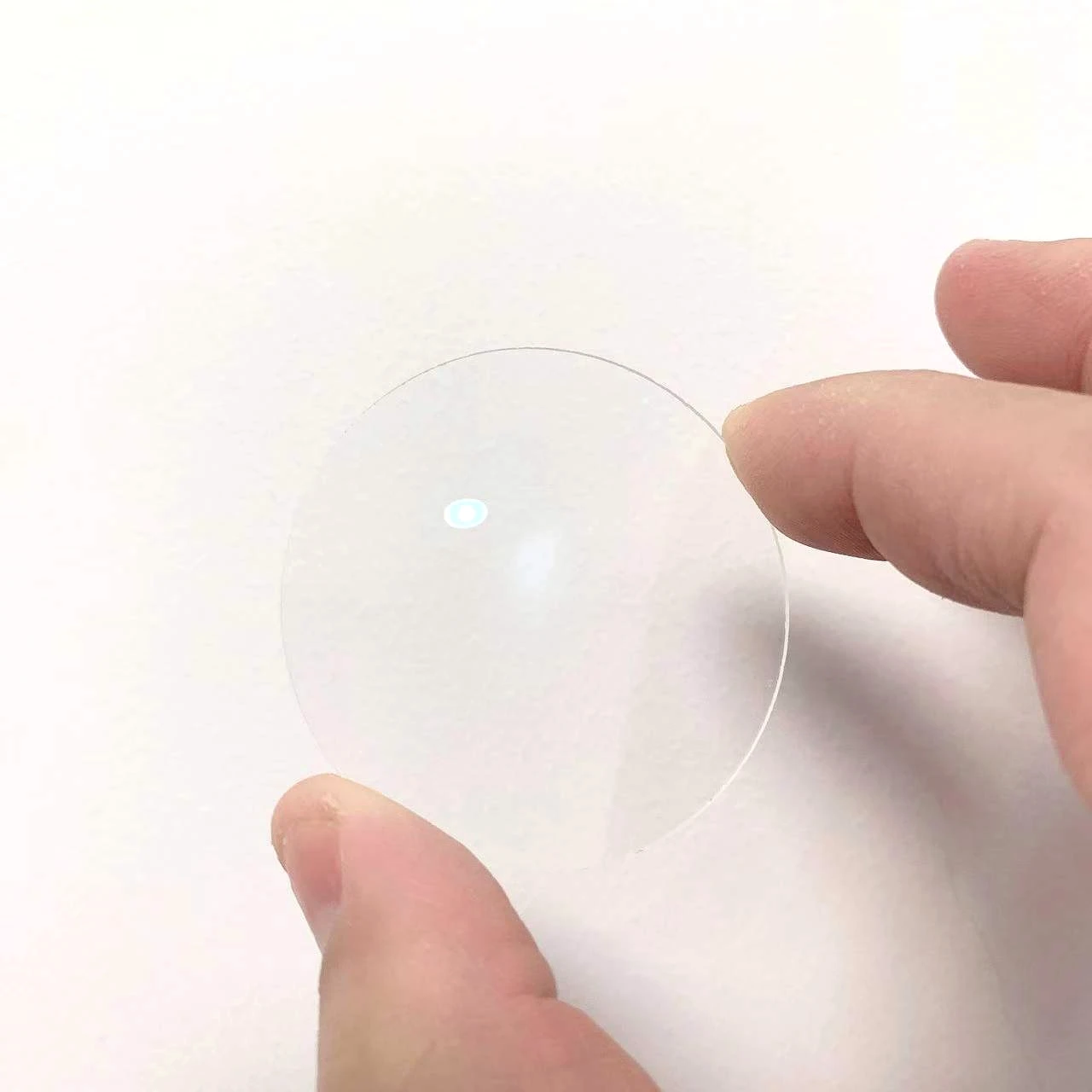 

2Pcs Total Size Diameter 49mm And 2mm Thickness Pass From 220nm To 2500nm Optical Filter Glass ZJB220