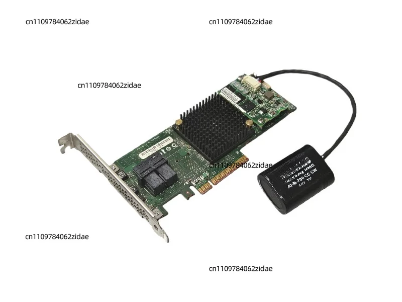 For Adaptec ASR-7805 RAID Card Dual SFF-8643 6Gbps Pass-through 1G Cache with Battery