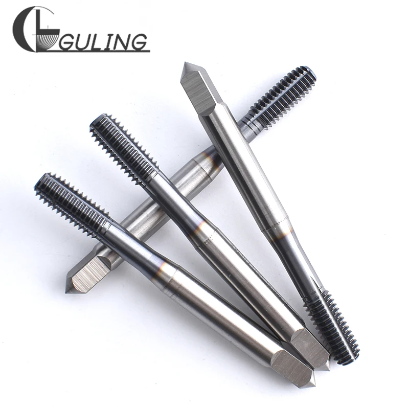 GULING HSSE-M42 JIS Standard TICN Coating Roll Forming Tap M0.5 M0.6 M1 M2 M3 M4 M5 M6 M7 M8 M10 M12 M14 Machine Thread Taps