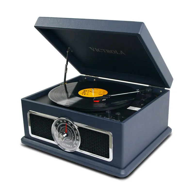 Latest 2024 model  multi-function gramophone LP vinyl turntable record player