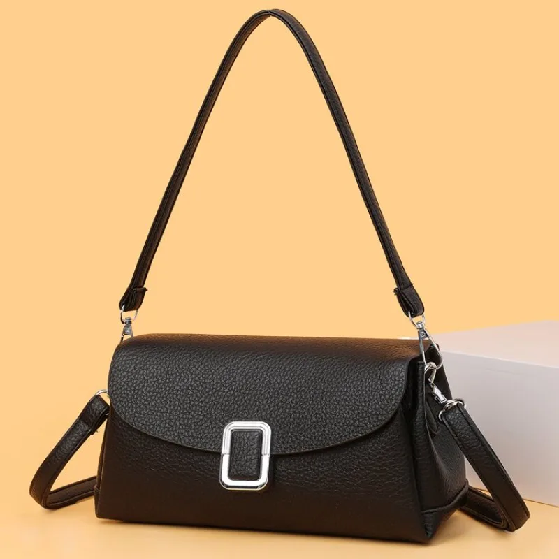 

Luxury Brand Trendy Vintage Diaper Bag For Women High-End Designer Leather Tote For Stylish Commuter And Elegant Large Bag