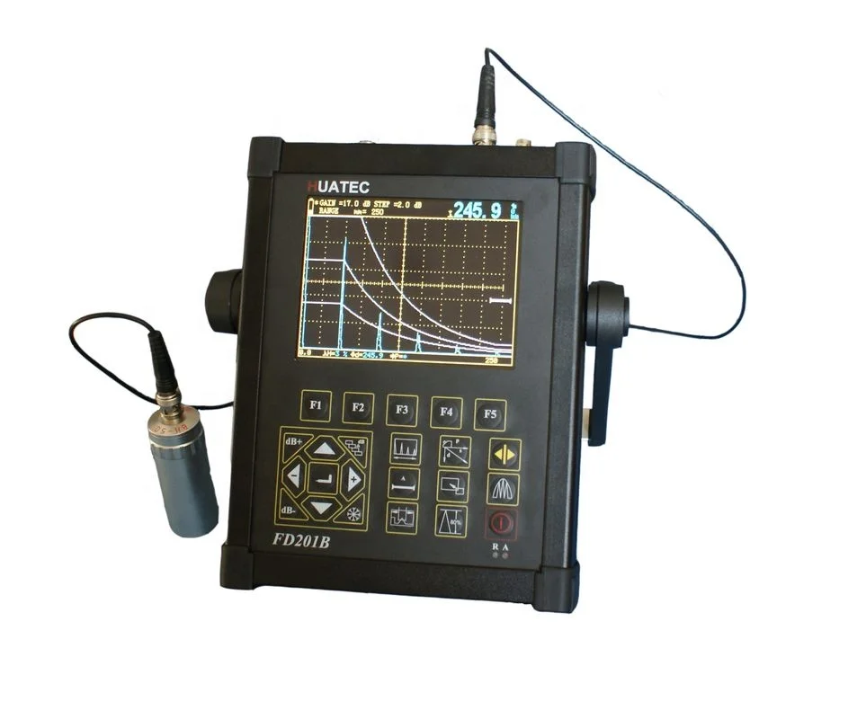 HUATEC Digital ultrasonic flaw detector FD201B, ultrasonic detector , NDT, UT, ndt test