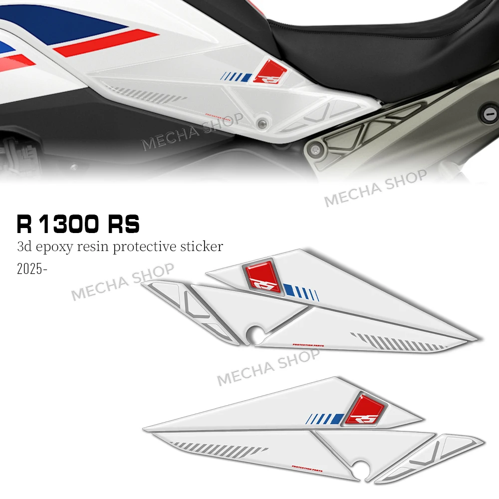 

For R 1300 RS 2025-2026 R1300RS Accessories 3D Stickers Side Tank Pad Protector