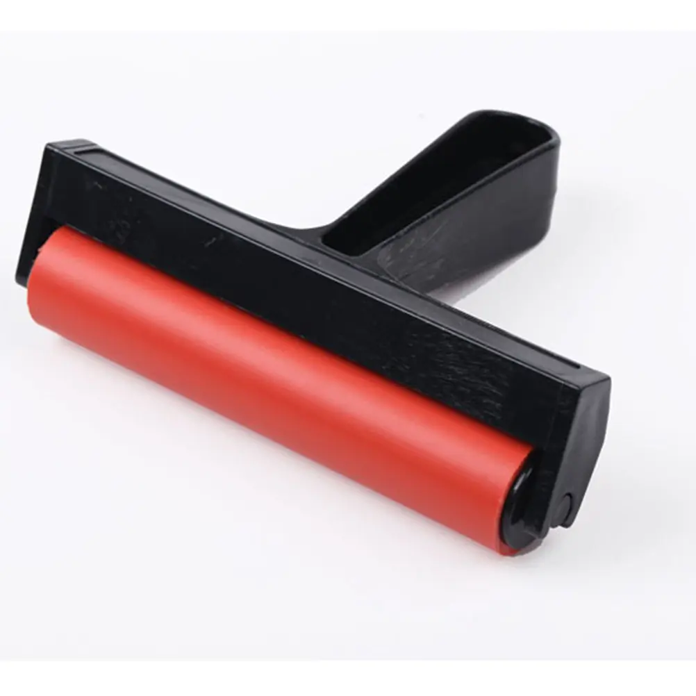 Halloween Christmas New Year Painting Roller Kit with Gel Plate for DIY Wall Art and Student Craft Projects