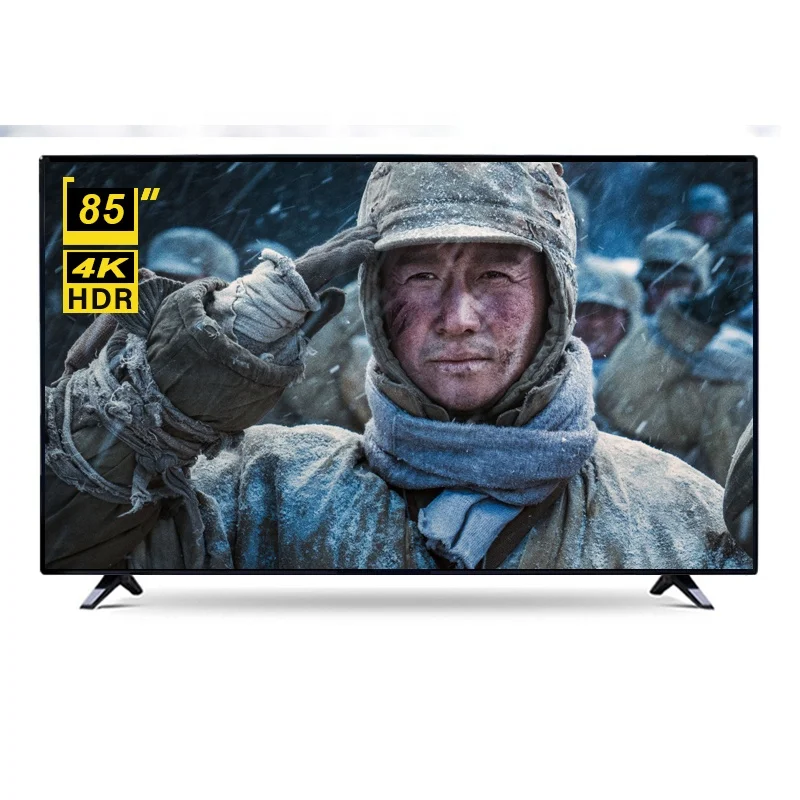 

High end customized TV STLF ZJWHot-sale OEM 85 Inch Smart TV Ultra HD TV 85 90 100 Inches LED 4K Television with Large Screen F