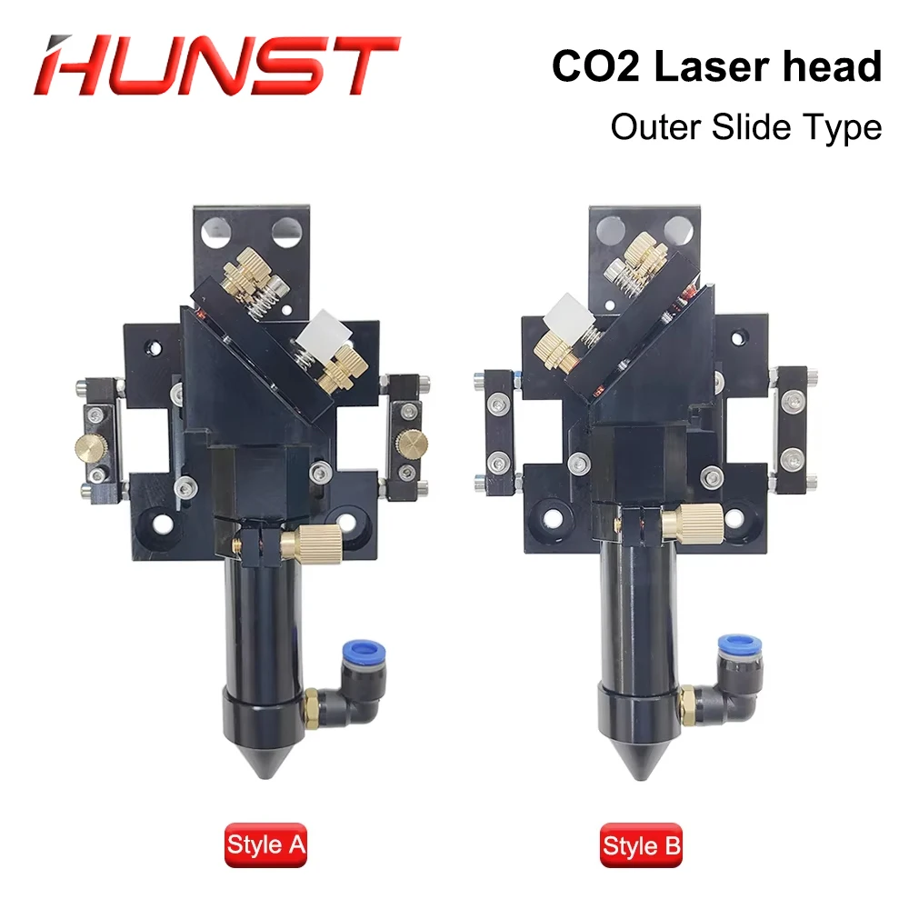 

Лазерная головка Hunst CO2 для внешней установки с моторизованным слайдером, соплом с воздушной подушкой для линз диаметром 20 мм, фокусным расстоянием 50,8/63,5/101,6 мм, зеркала D25 мм.