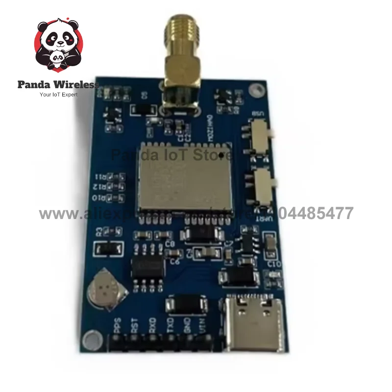 وحدة Quectel LC29H LC29HDA L1 + L5 GNSS Glonass Galileo لوحة أساسية عالية الدقة مع هوائي نشط ثنائي التردد USB GPS