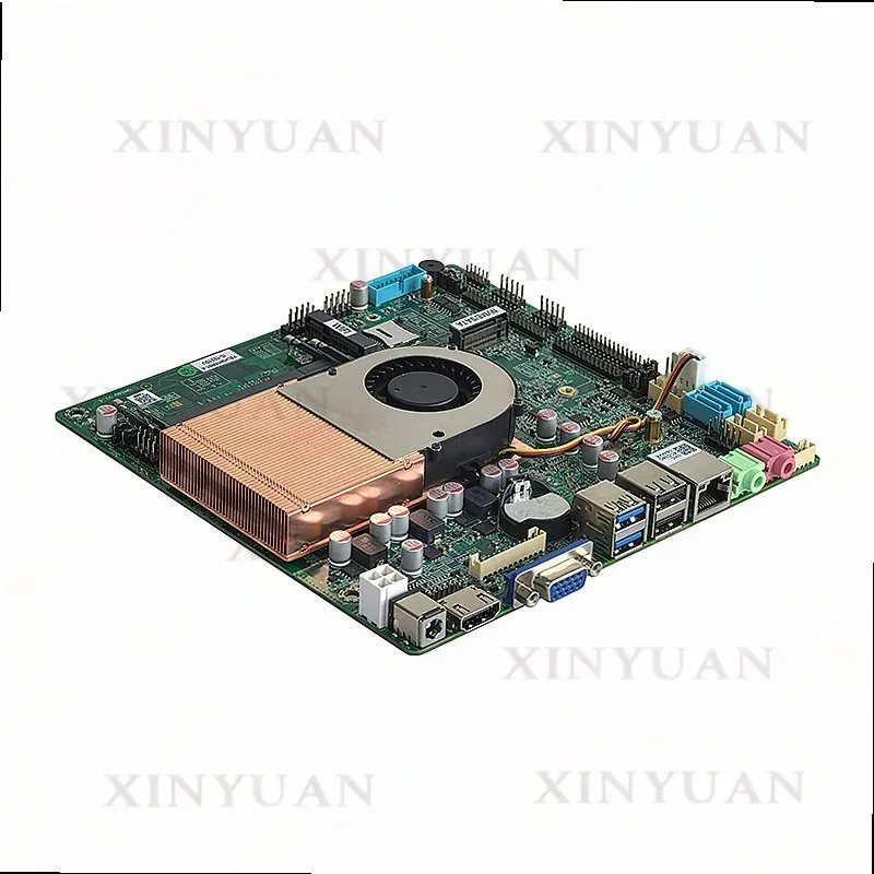 Dual Channel DDR4 QM10U Motherboard with I5-10210U M.2 NVME/SATA 17cm*17cm