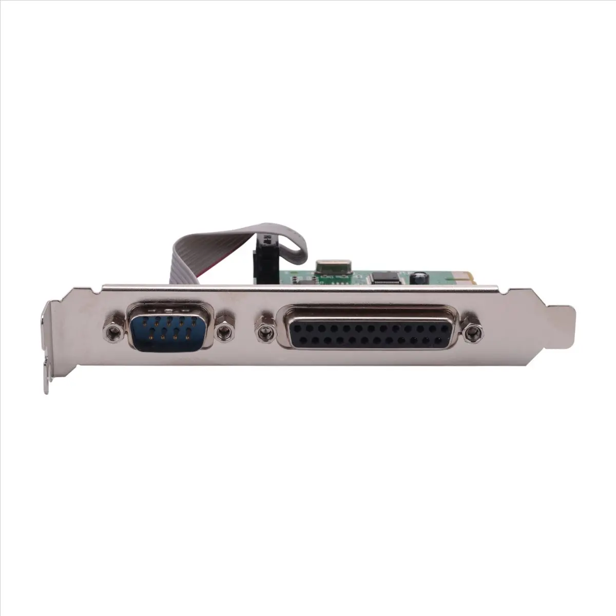 A003 RS232 -232 Serial Port COM & DB25 Printer Parallel Port LPT to PCI-E PCI Express Card Adapter Converter WCH382L Chip